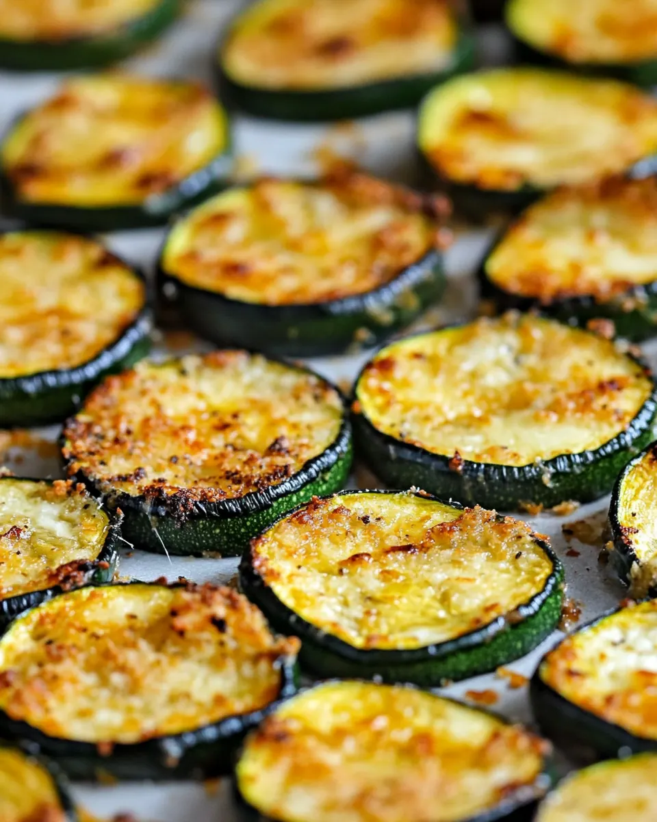 Baked Parmesan Zucchini