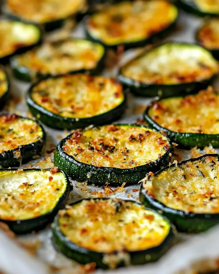 Baked Parmesan Zucchini