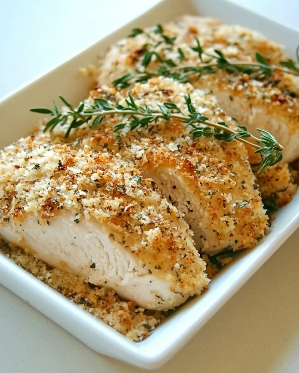 Baked Parmesan and Herb Chicken