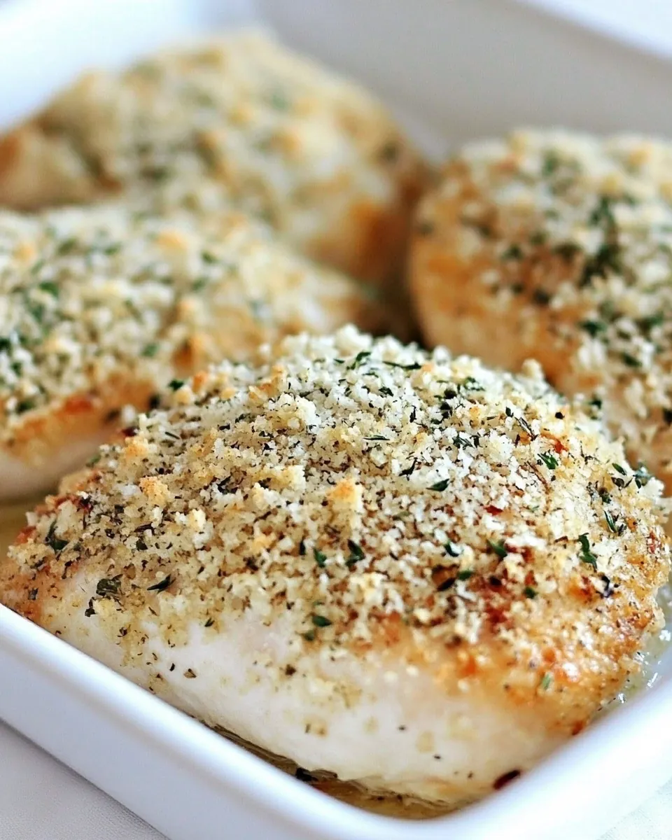Baked Parmesan and Herb Chicken