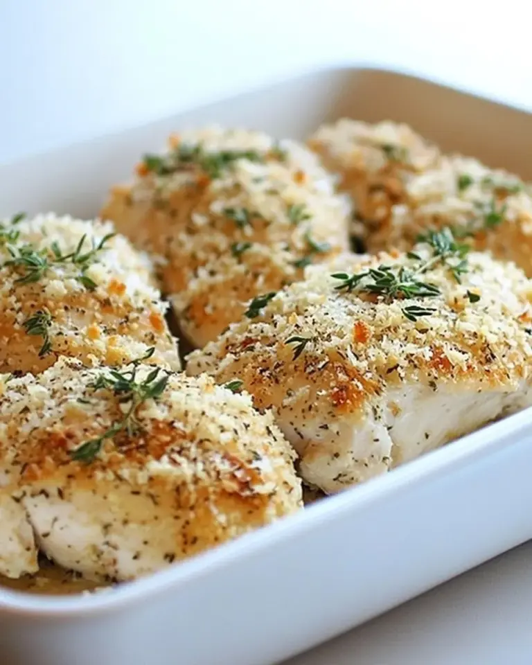 Baked Parmesan and Herb Chicken