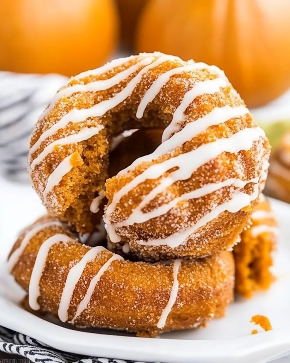 Baked Pumpkin Donuts