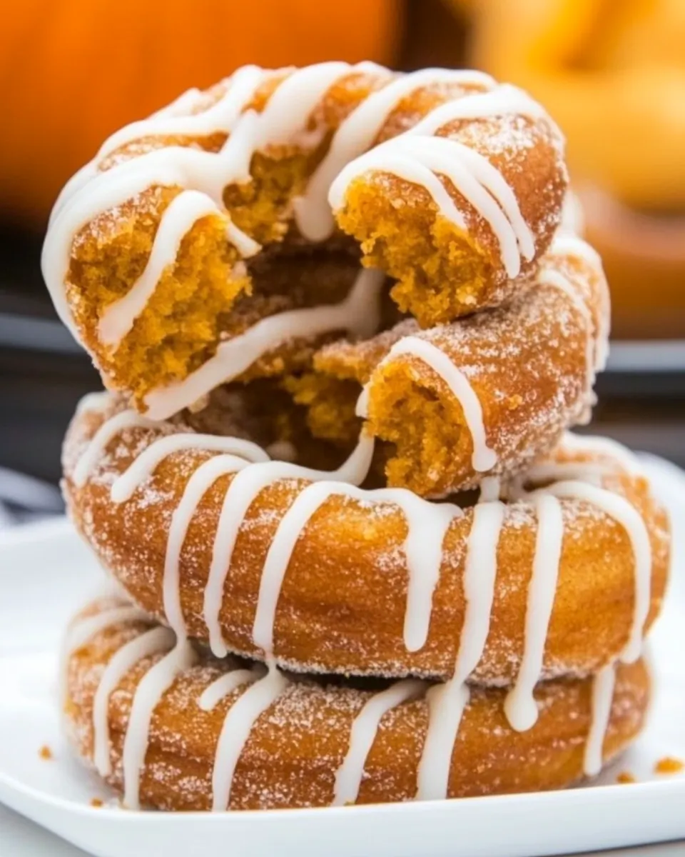 Baked Pumpkin Donuts
