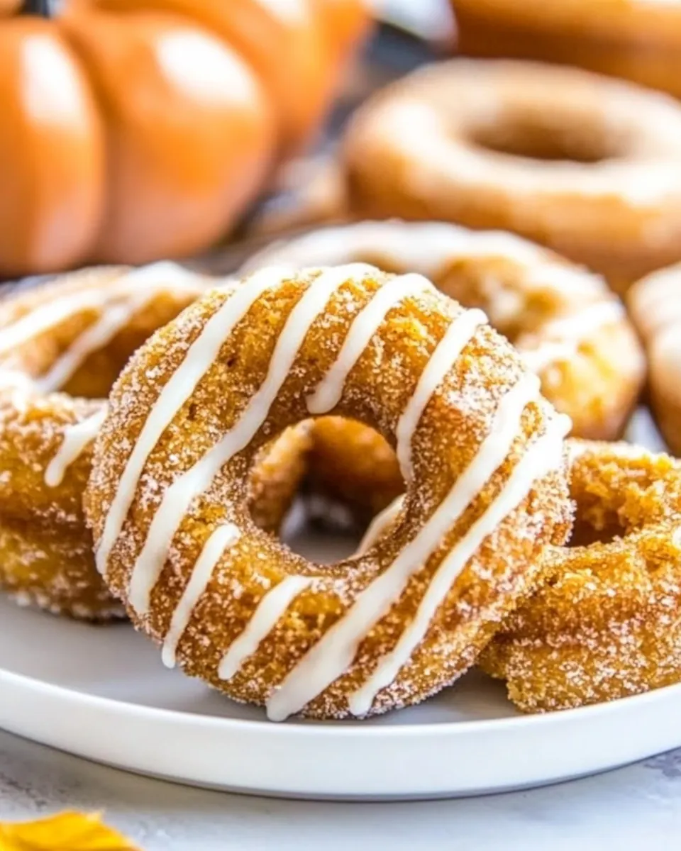 Baked Pumpkin Donuts