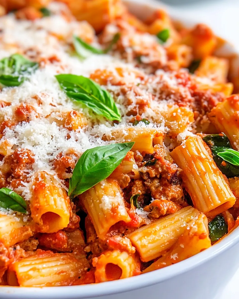 Baked Rigatoni