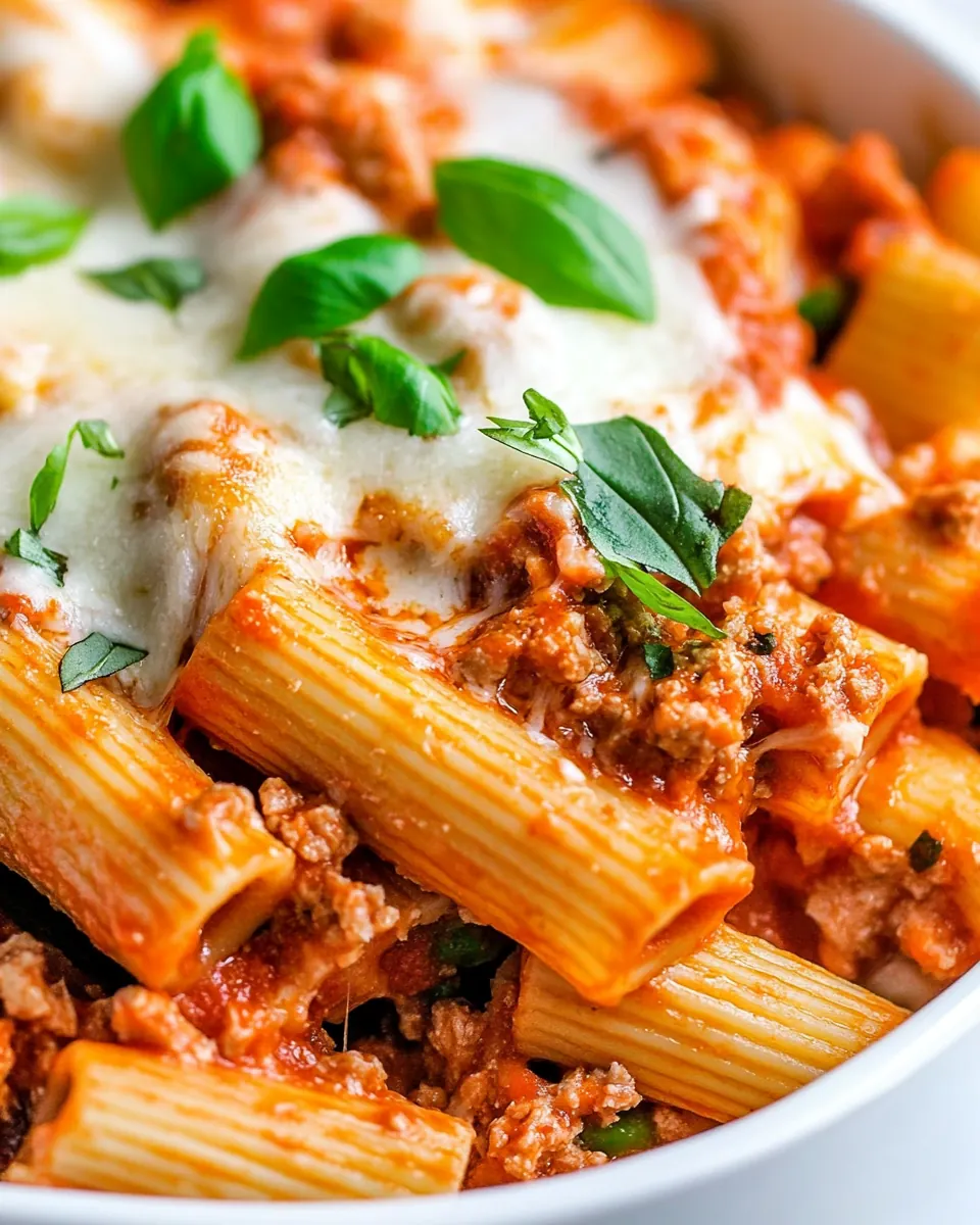 Baked Rigatoni