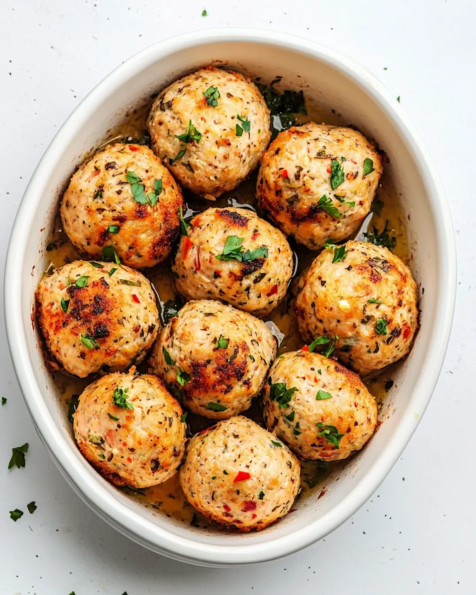 Baked Salmon Meatballs