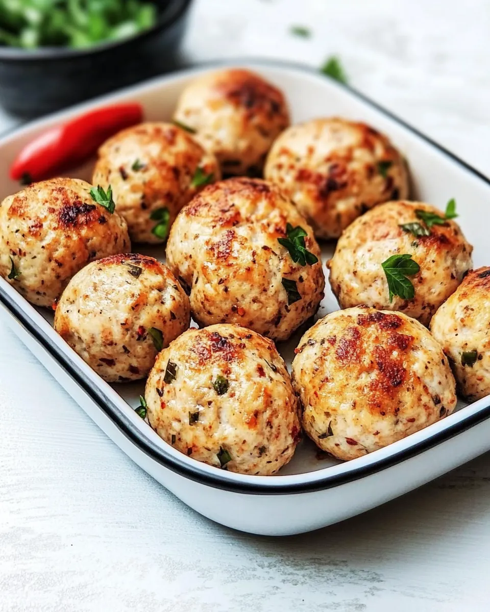 Baked Salmon Meatballs