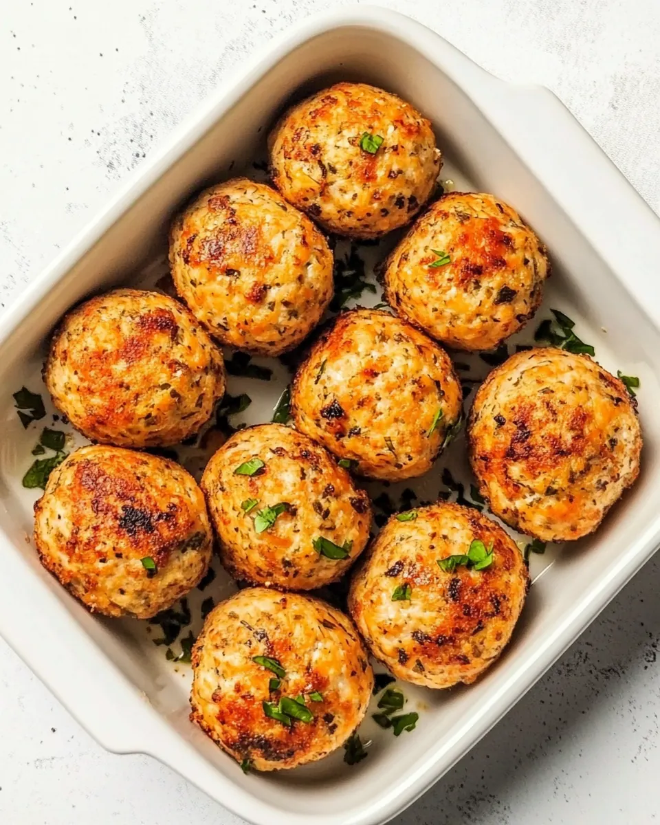 Baked Salmon Meatballs
