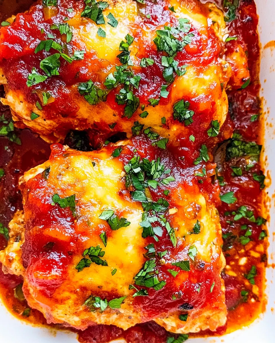 Baked Salsa Chicken