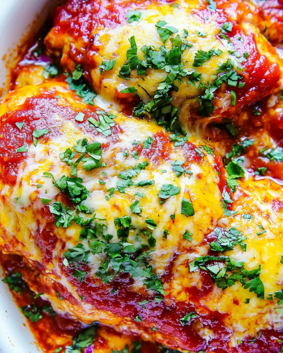 Baked Salsa Chicken