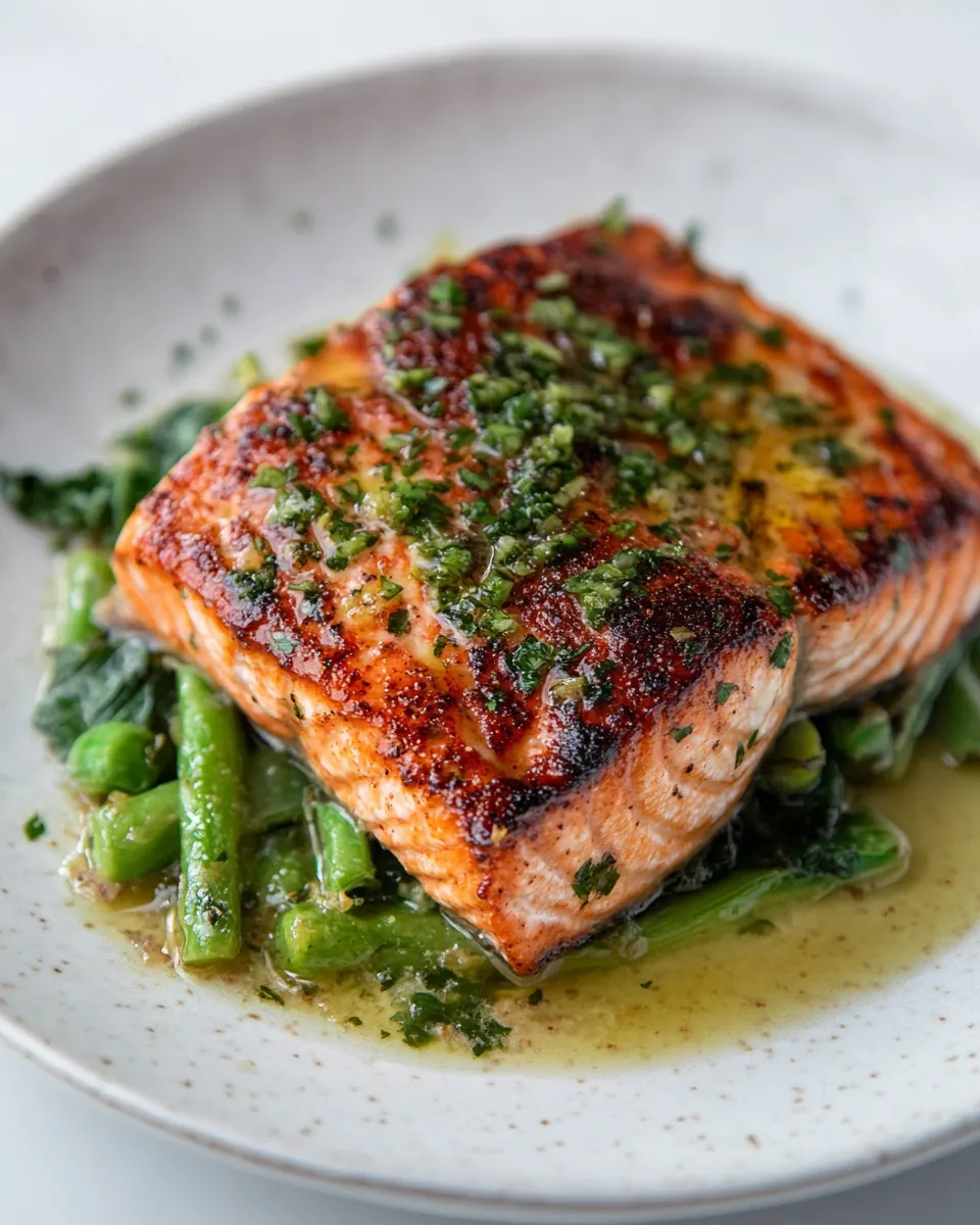 Baked Sockeye Salmon