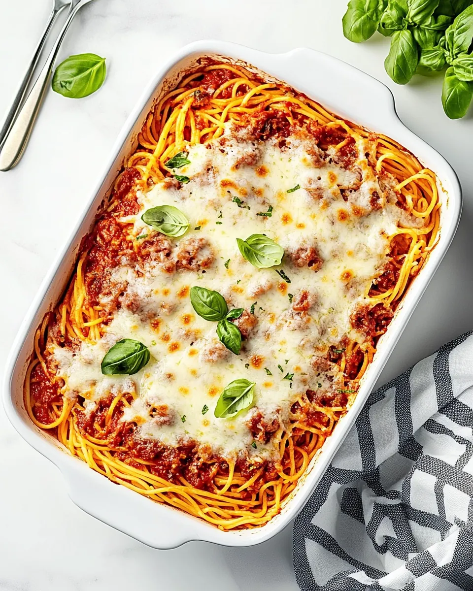 Baked Spaghetti