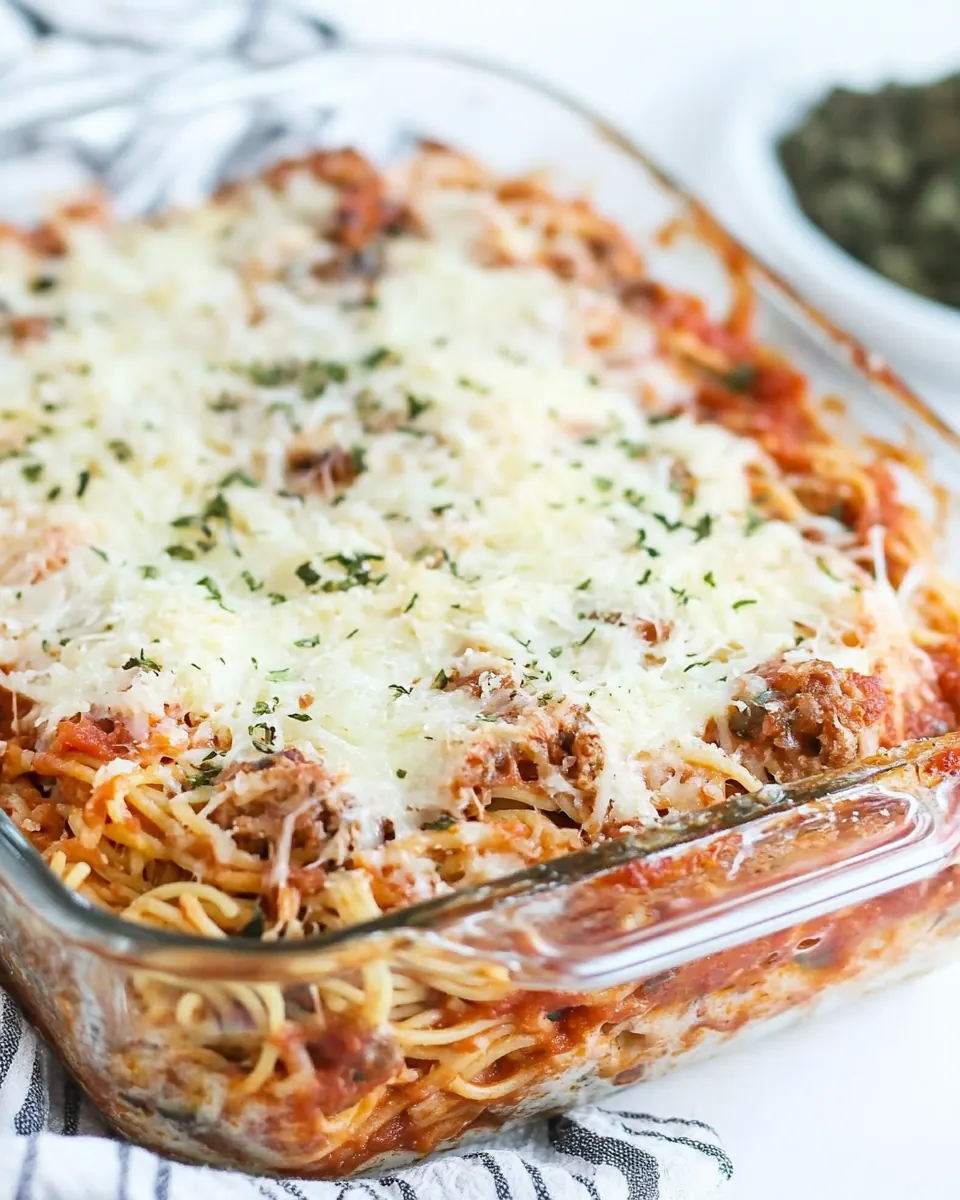 Baked Spaghetti