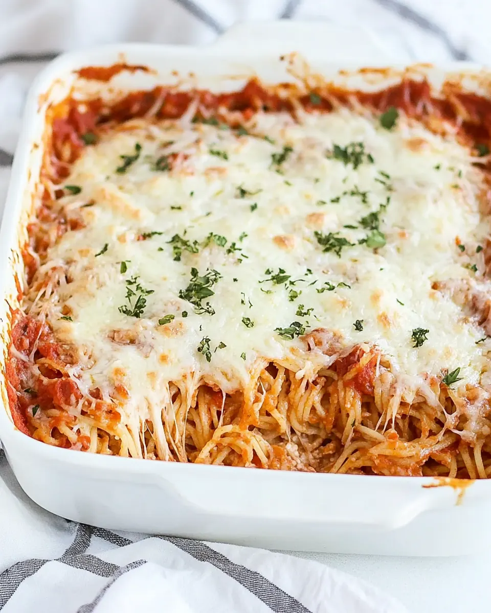 Baked Spaghetti