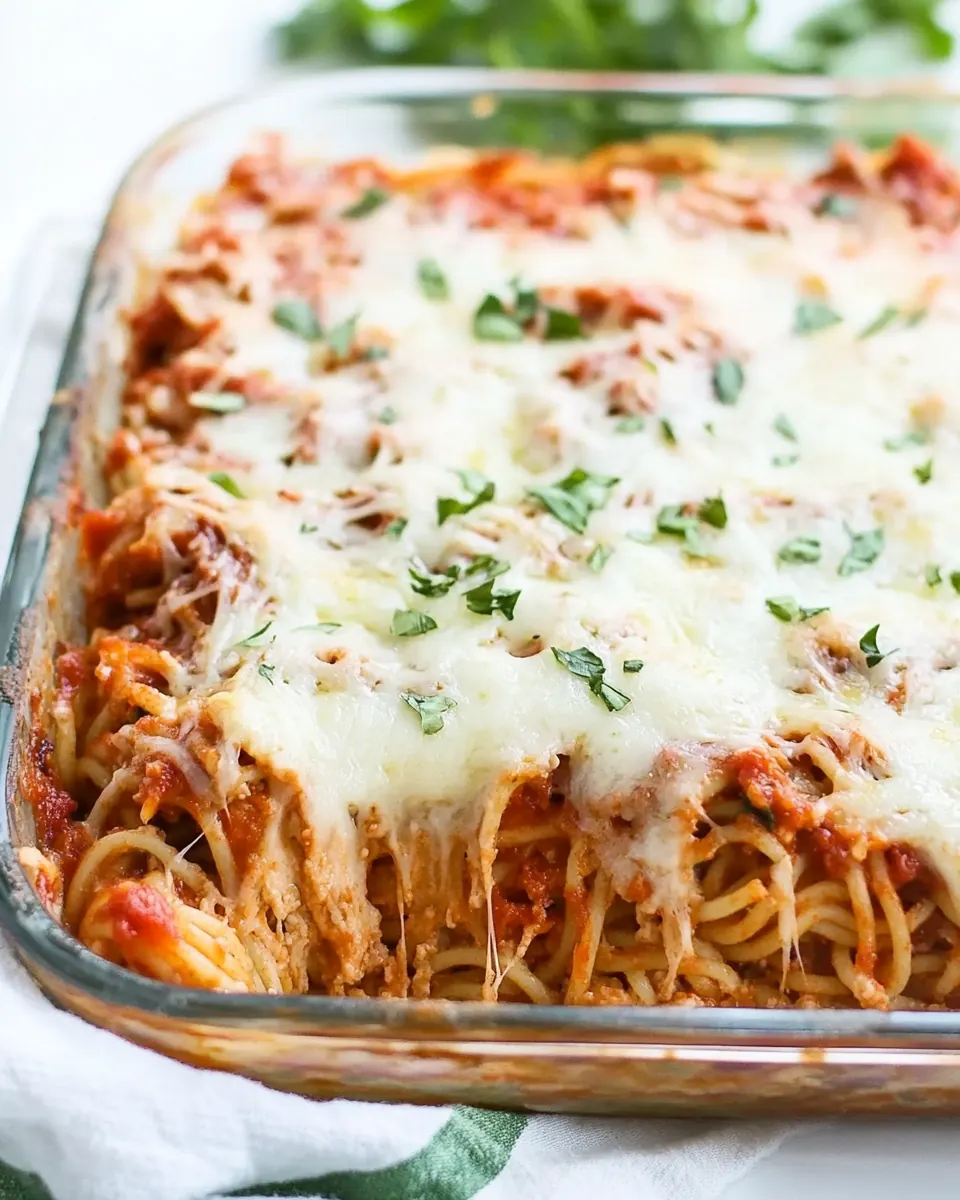 Baked Spaghetti
