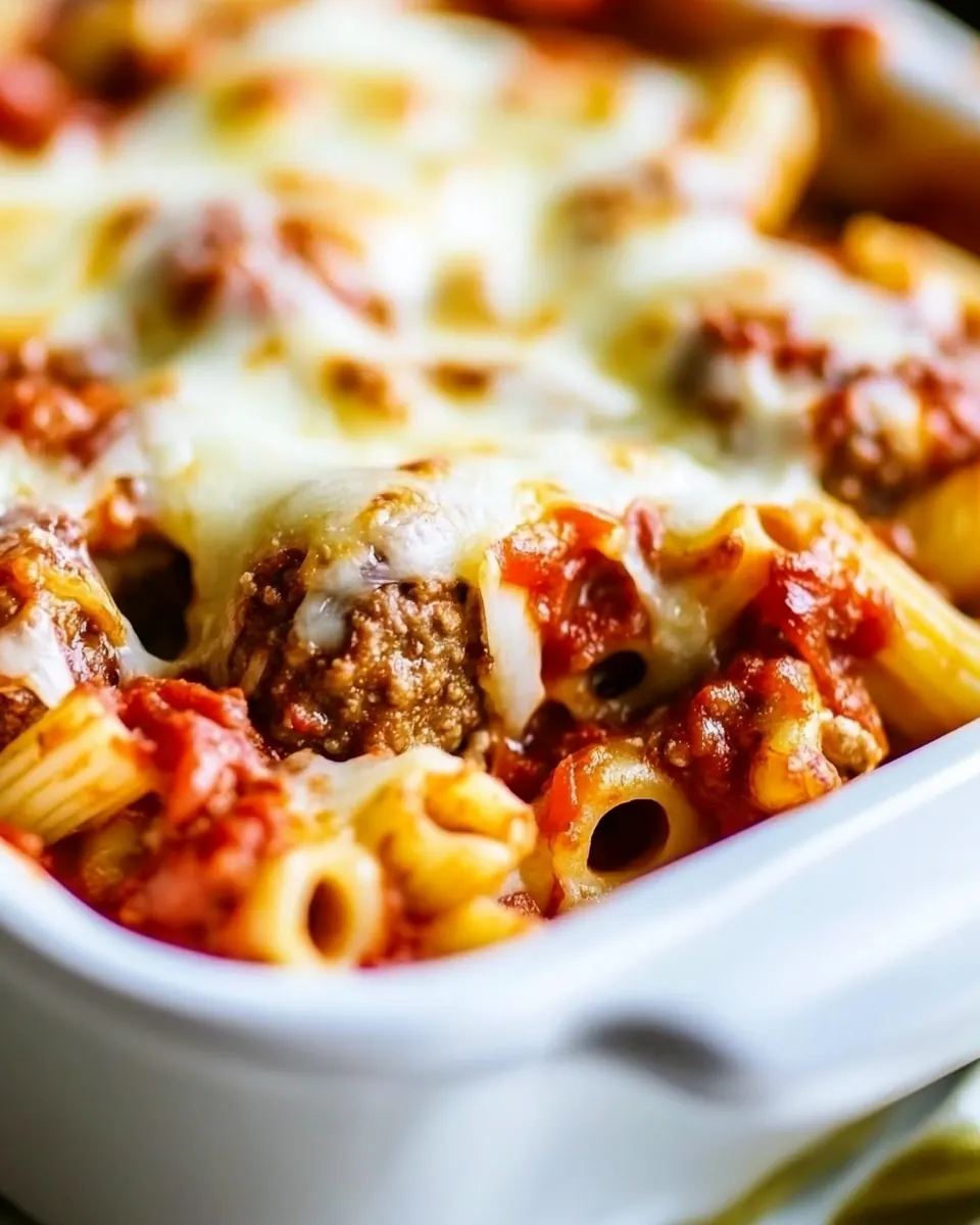 Baked Ziti with Italian Sausage