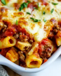 Baked Ziti with Italian Sausage