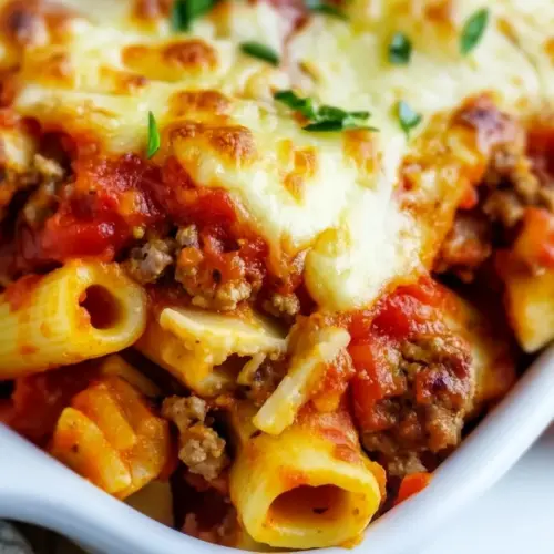 Baked Ziti with Italian Sausage