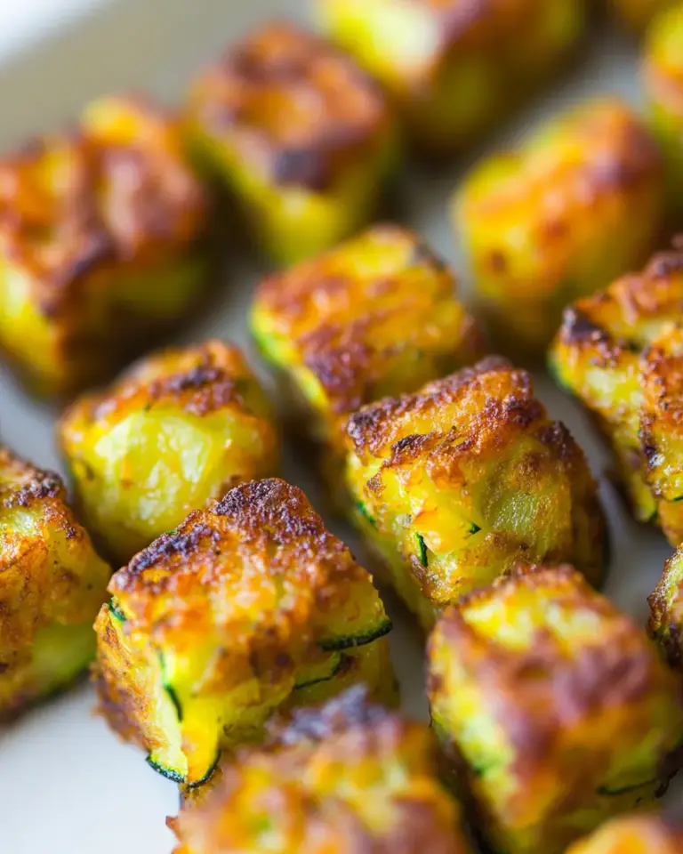 Baked Zucchini Potato Tots