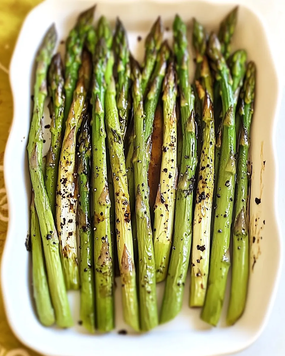 Balsamic Asparagus