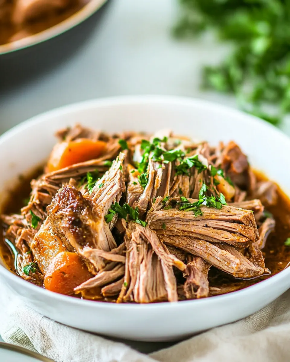 Balsamic Crock Pot Roast