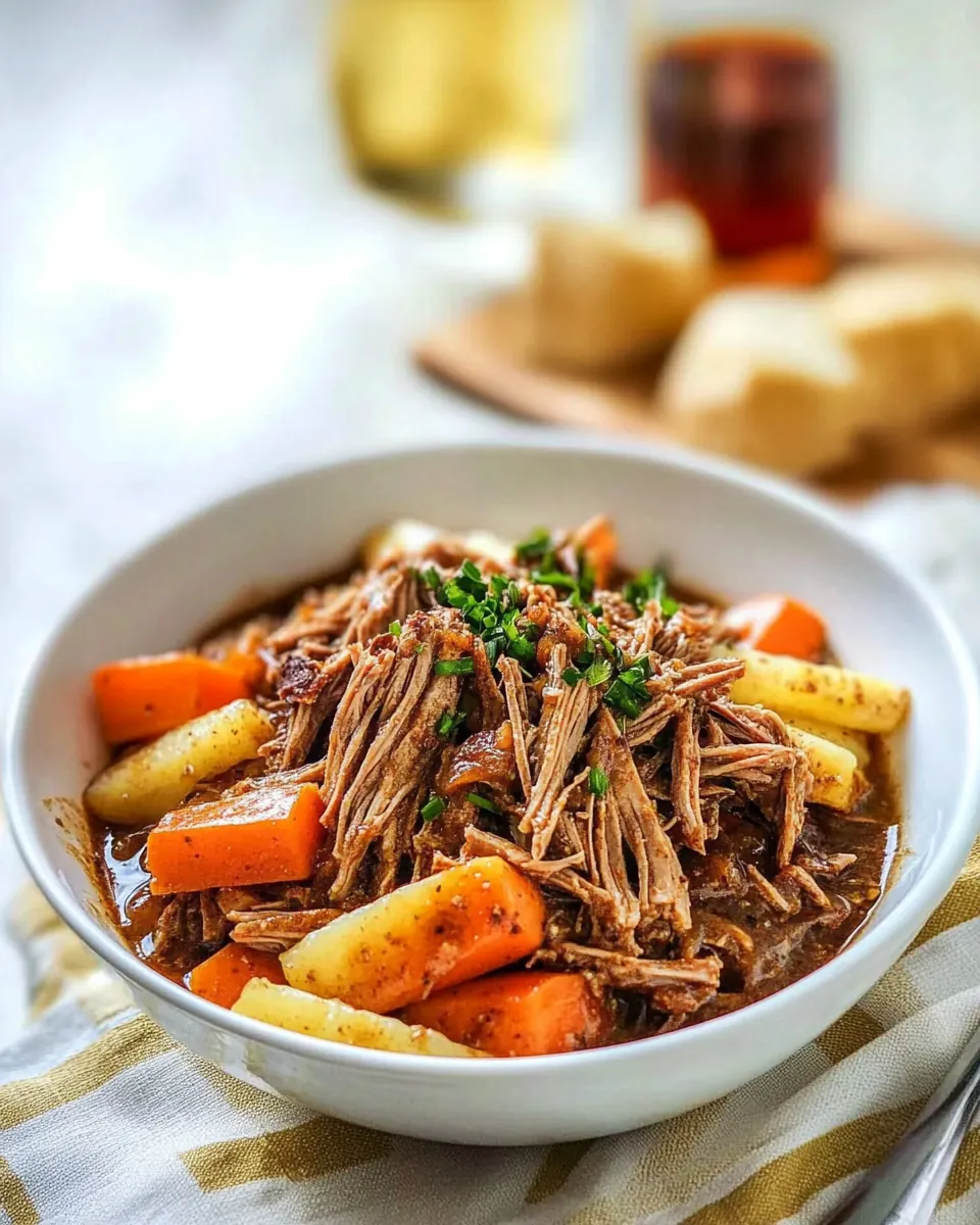 Balsamic Crock Pot Roast