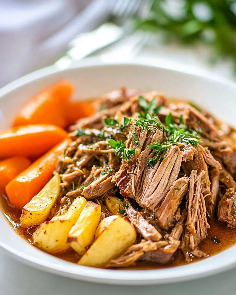 Balsamic Crock Pot Roast