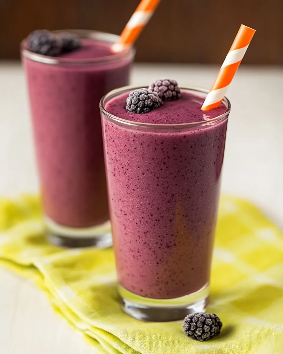 Banana Berry Smoothies