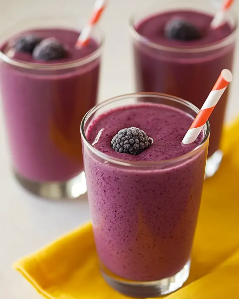 Banana Berry Smoothies