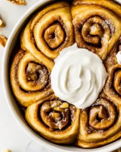 Banana Bread Cinnamon Rolls
