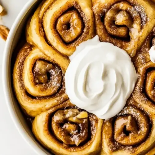 Banana Bread Cinnamon Rolls