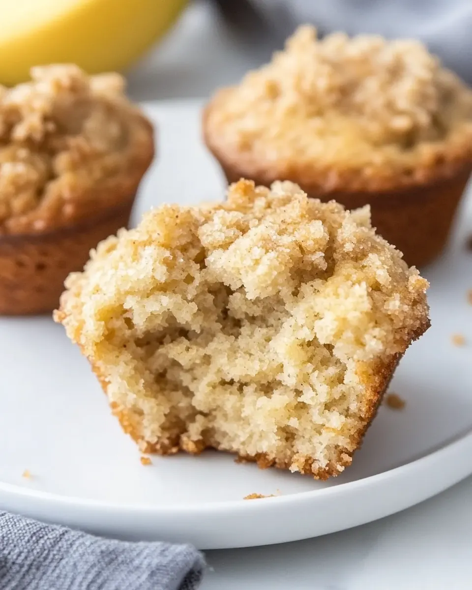 Banana Crumb Muffins