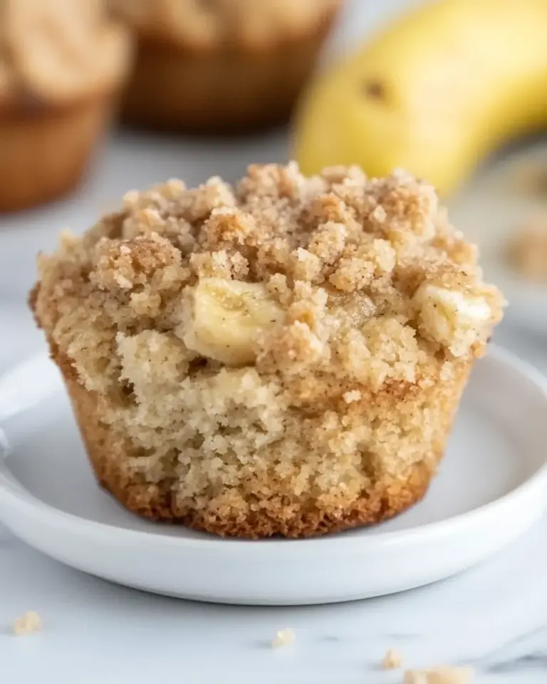 Banana Crumb Muffins