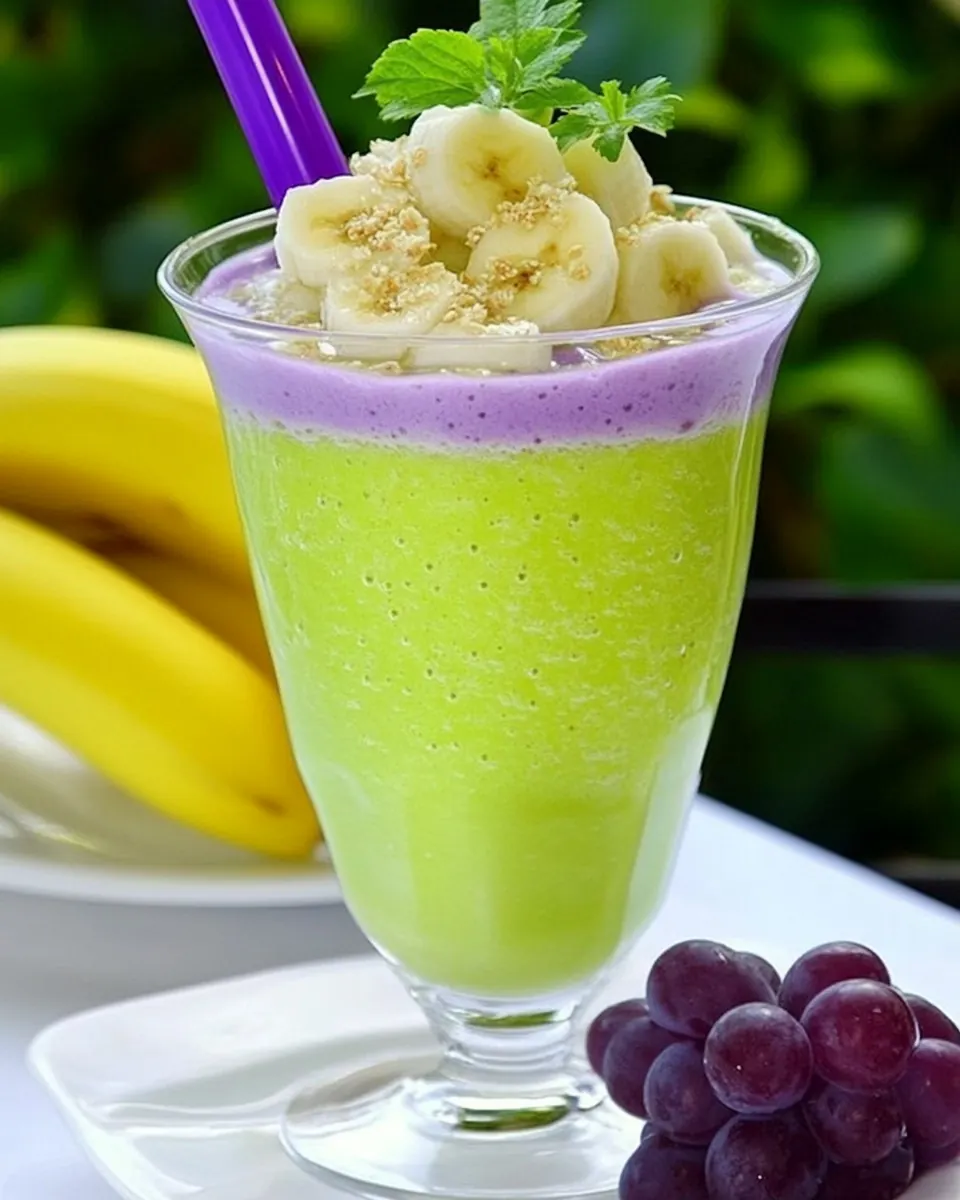 Banana Grape Smoothie