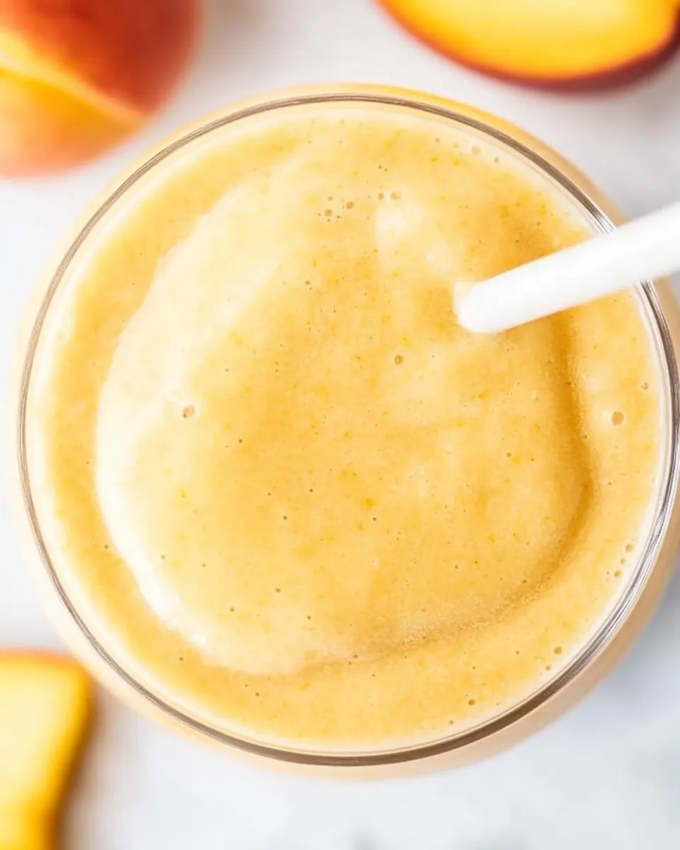 Banana Peach Smoothie