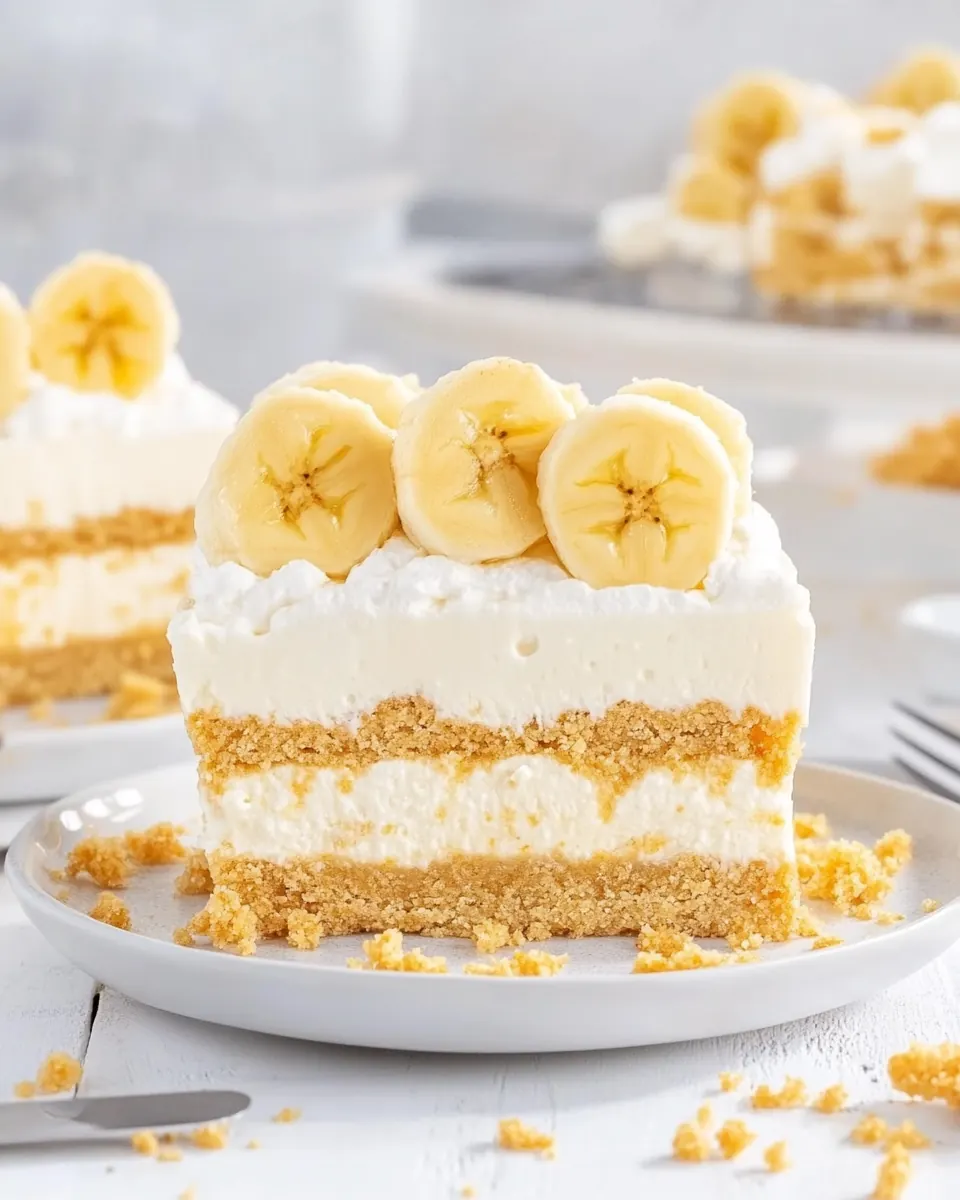 Banana Pudding Cheesecake Bars