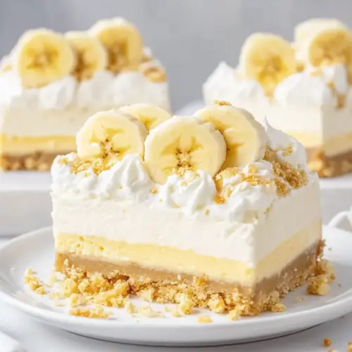 Banana Pudding Cheesecake Bars
