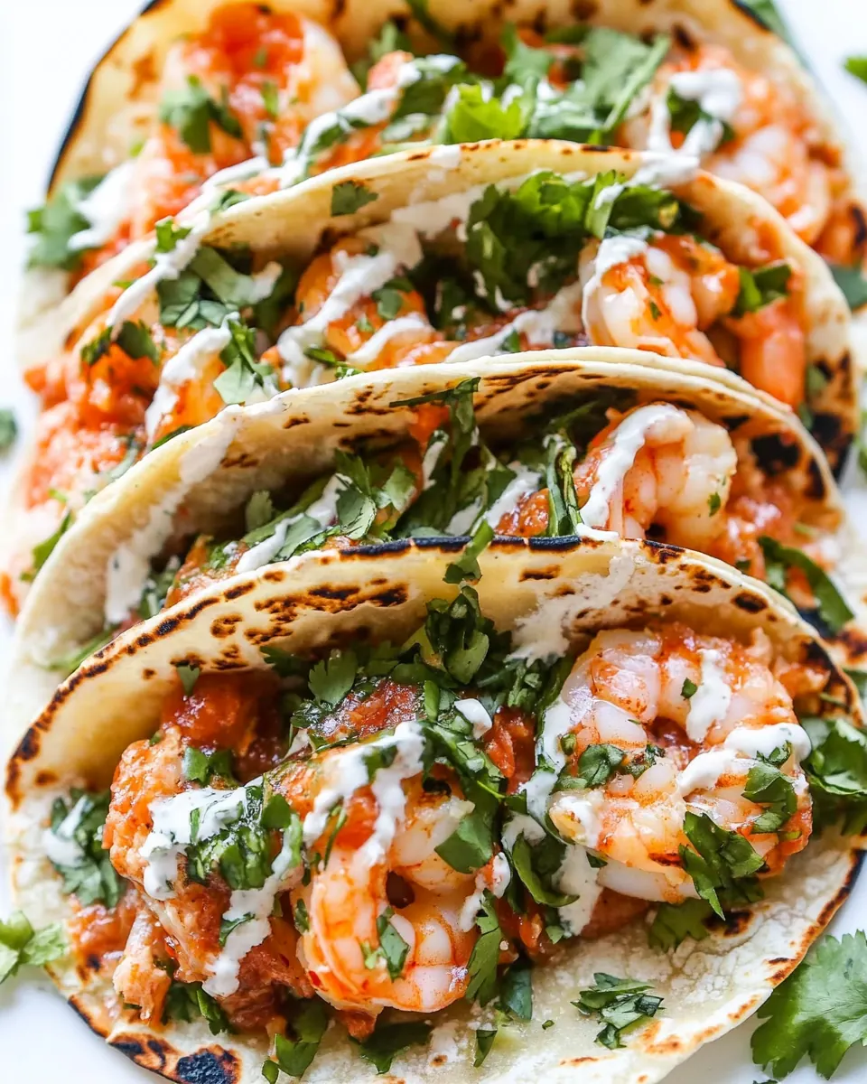 Bang Bang Shrimp Tacos