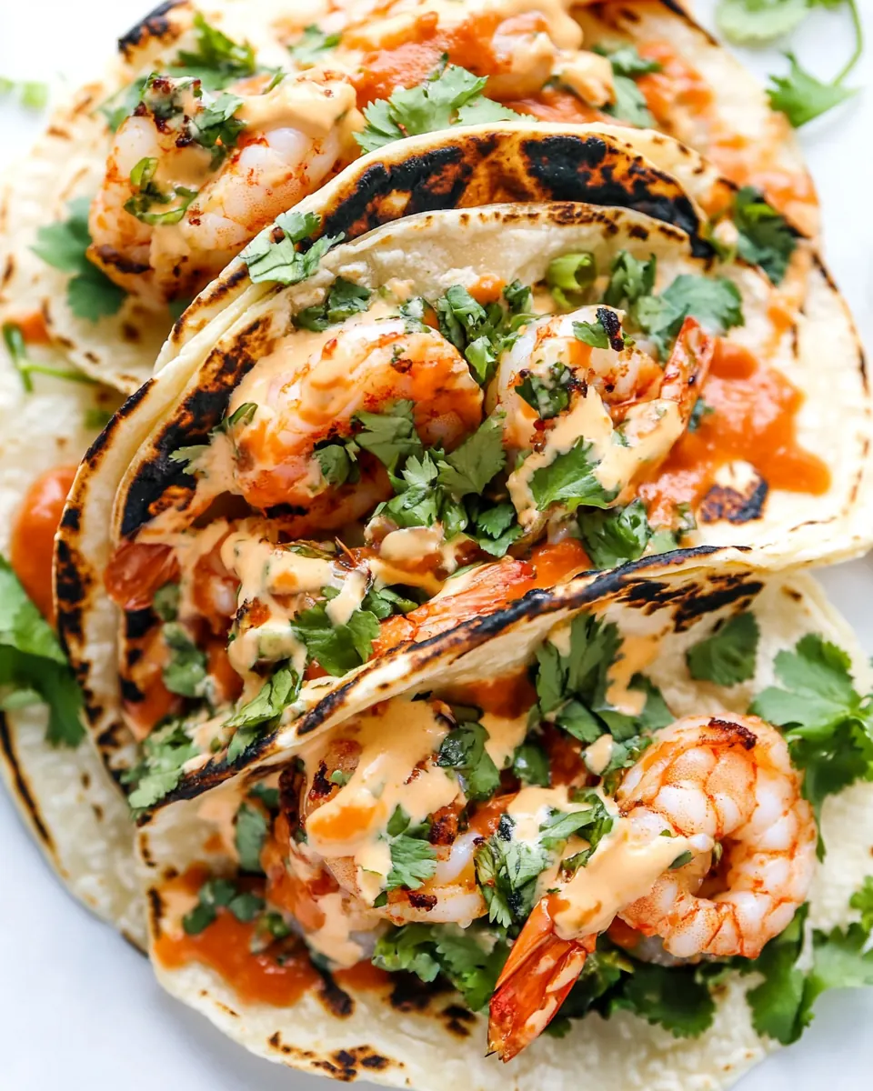 Bang Bang Shrimp Tacos