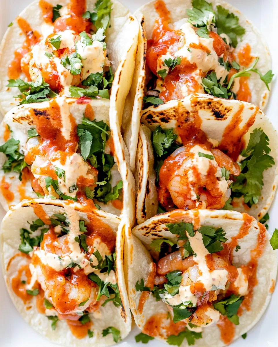 Bang Bang Shrimp Tacos