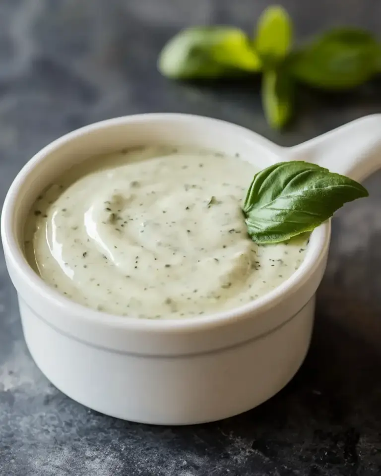 Basil Mayo Dressing