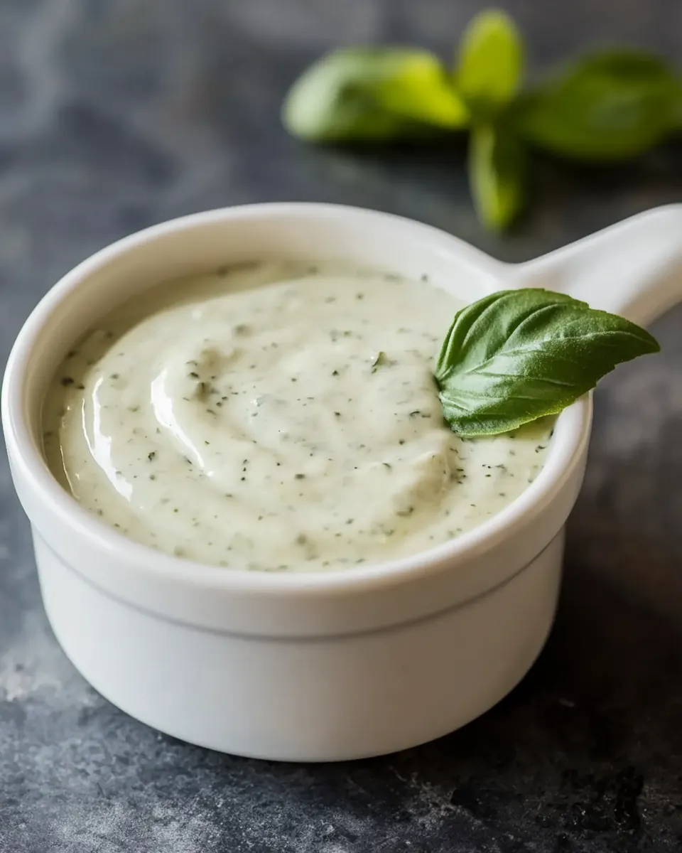 Basil Mayo Dressing