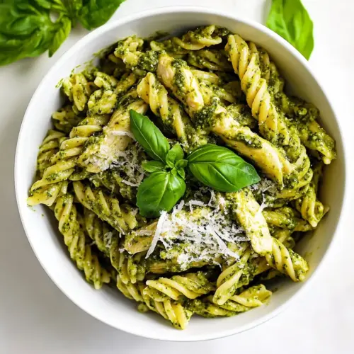 Basil Pesto Chicken Pasta