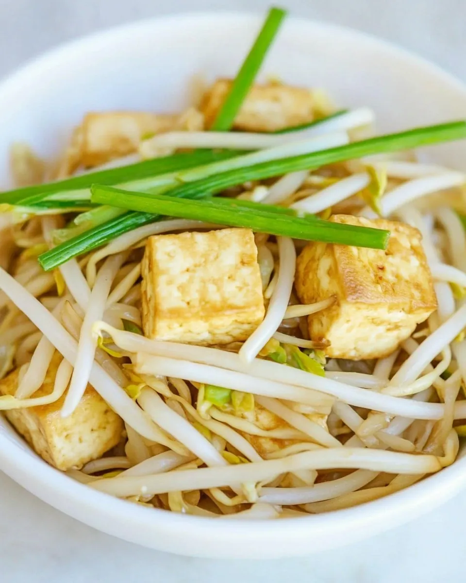 Bean Sprouts with Tofu