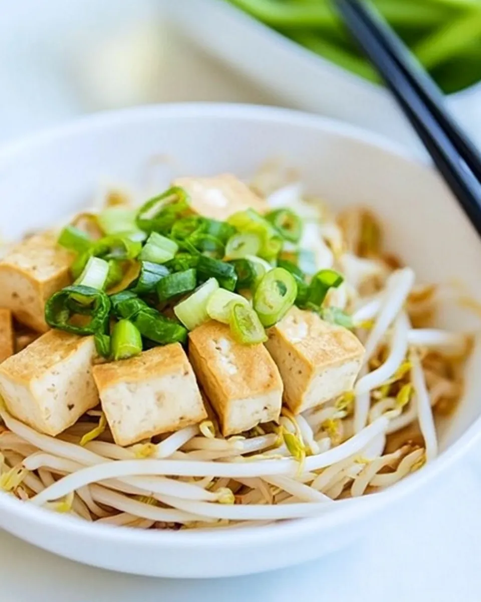 Bean Sprouts with Tofu