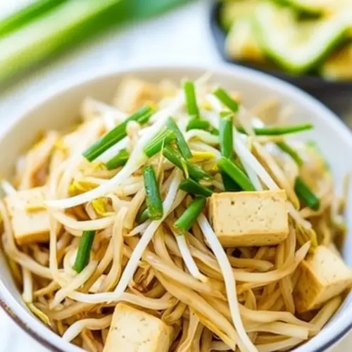 Bean Sprouts with Tofu