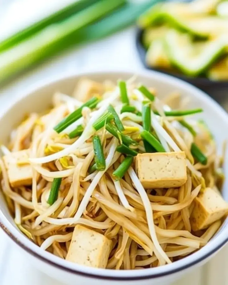 Bean Sprouts with Tofu
