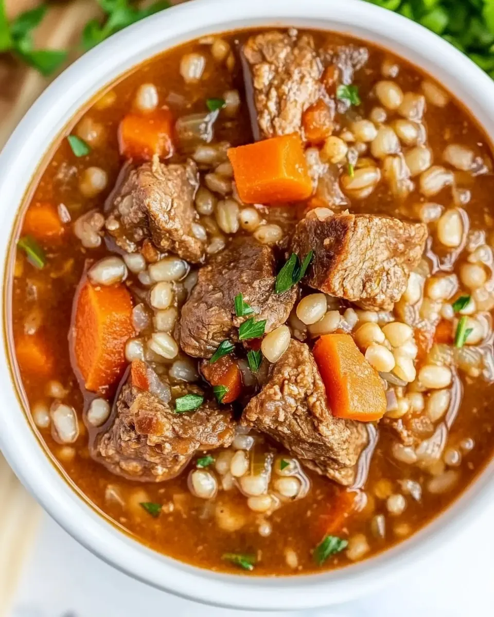 Beef Barley Soup