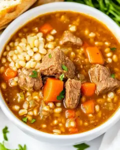 Beef Barley Soup